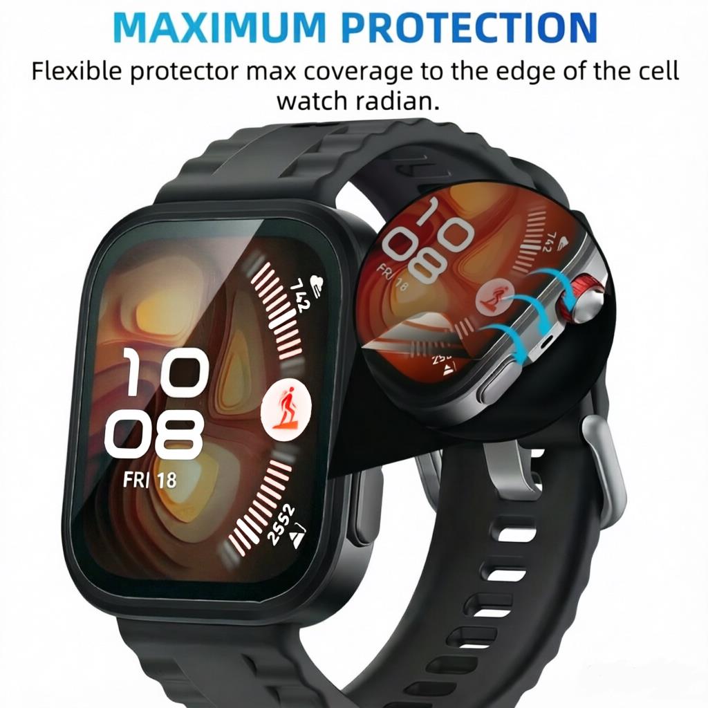 1-3Pcs Privacy Hydrogel Screen - Huawei Smartwatch Accessories avaliação e preço