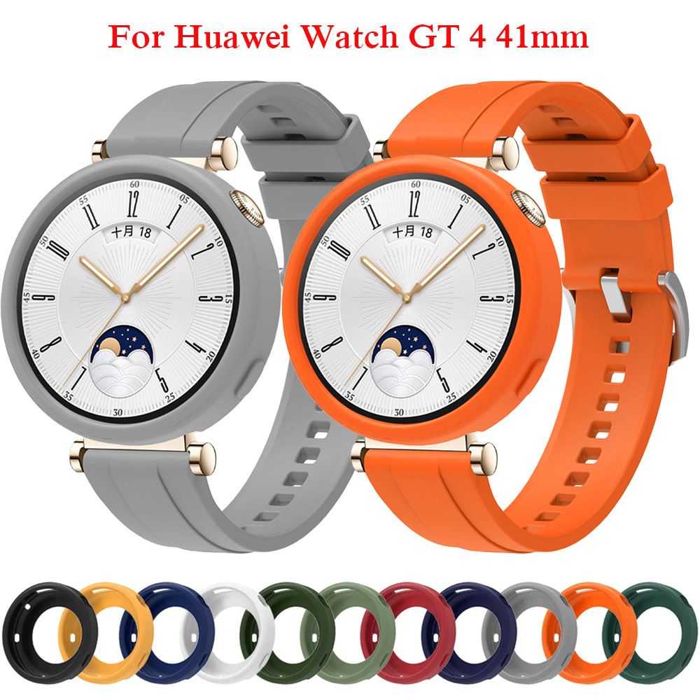 Soft Silicone Strap Case For H - Huawei Smartwatch Accessories avaliação e preço