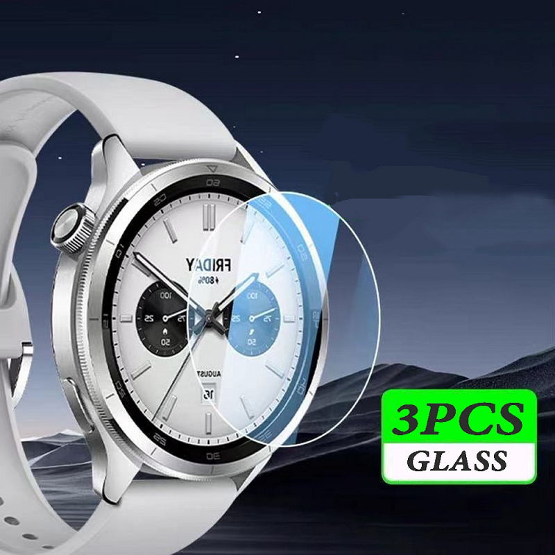 3pcs Tempered Glass Films For  - Xiaomi Smartwatch S4 Accessories avaliação e preço