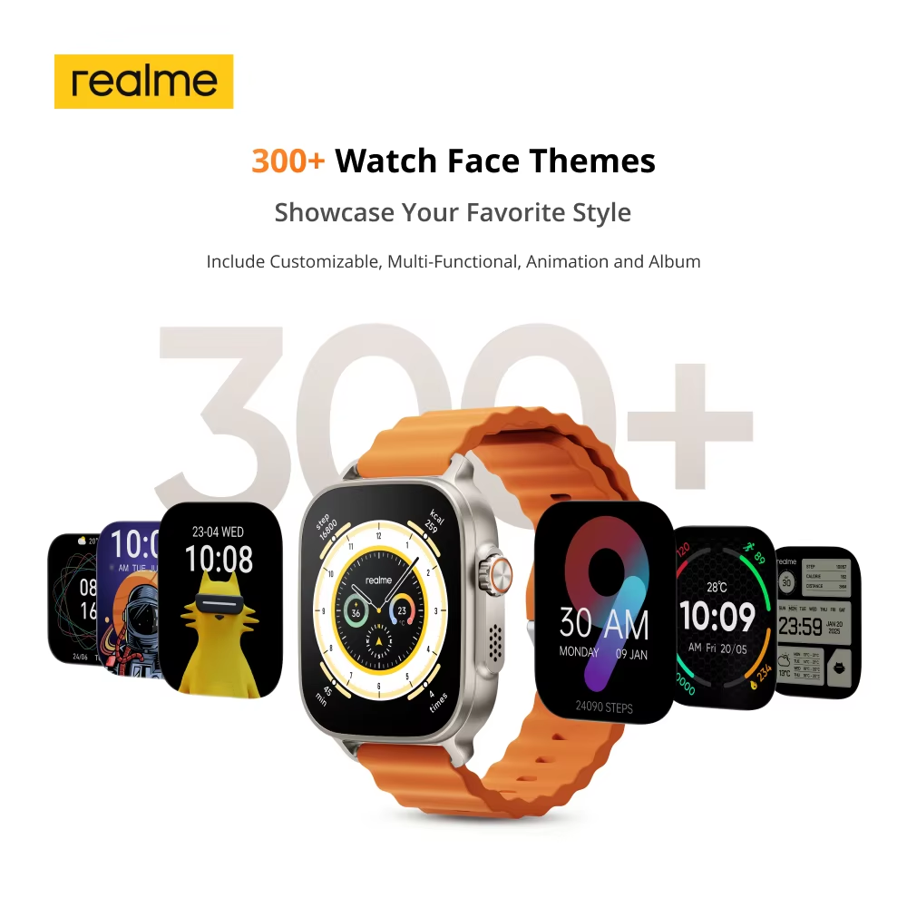 Global Version realme watch 5  - Smartwatch X2 avaliação e preço