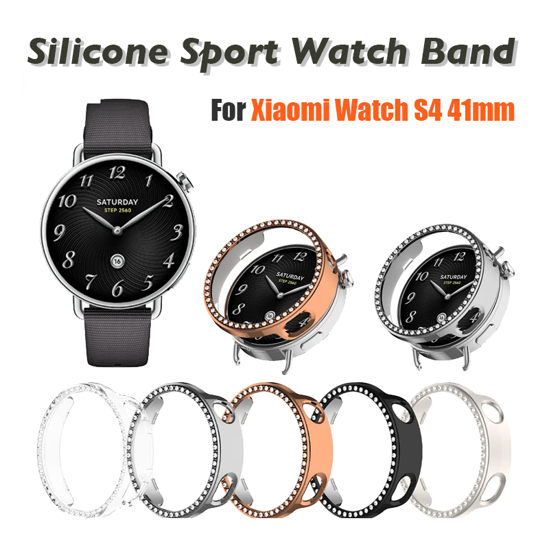 Single Row Dril Hollow Case Fo - Xiaomi Smartwatch Accessories avaliação e preço