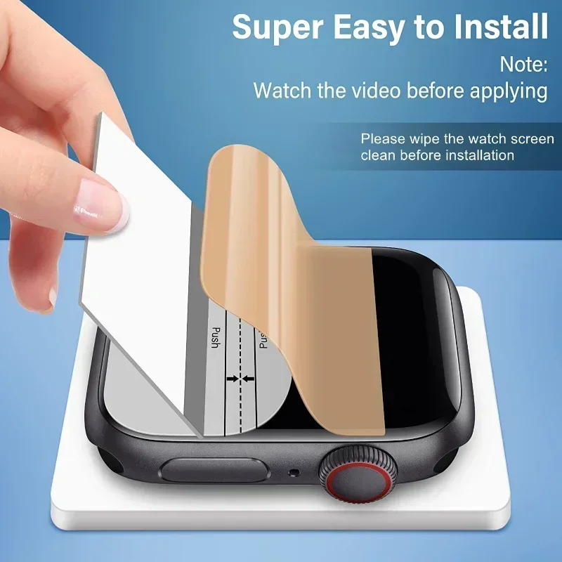 Hydrogel Screen Protector Film - Watch Case Bumper avaliação e preço