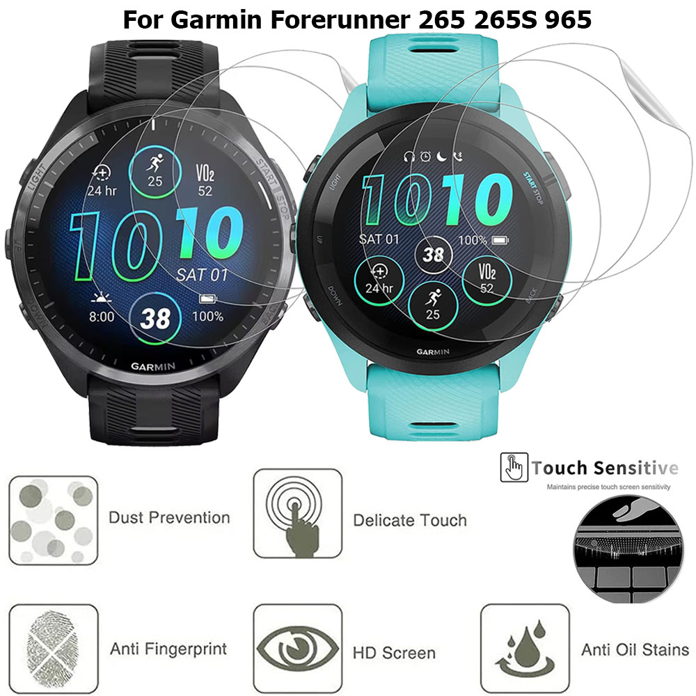 3Pcs Soft HD Hydrogel Protecti - Garmin Smartwatch Accessories avaliação e preço