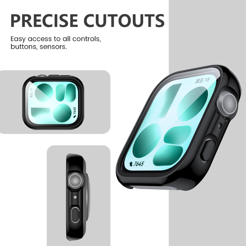 Glass+Case for Huawei Watch Fi - Huawei Smartwatch Accessories avaliação e preço