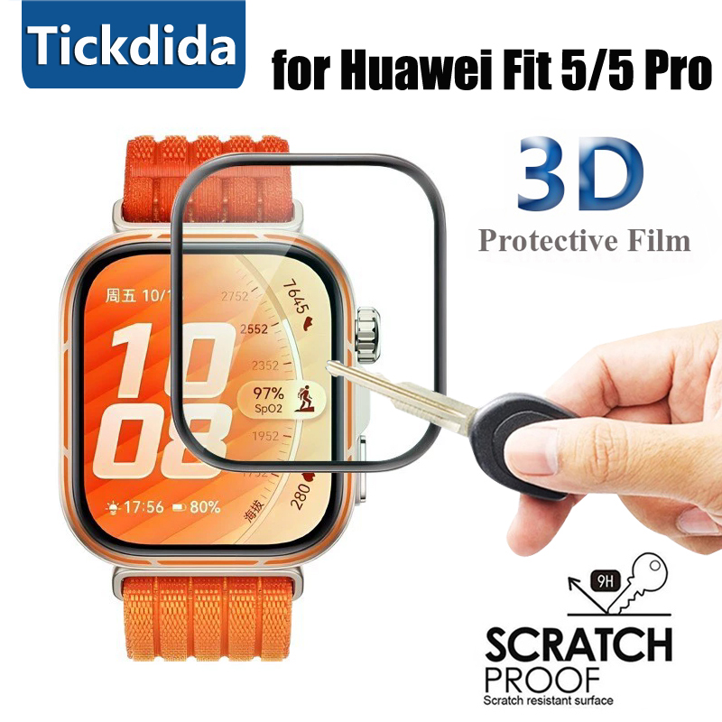 Soft Tempered Glass for Huawei - Huawei Smartwatch Accessories avaliação e preço