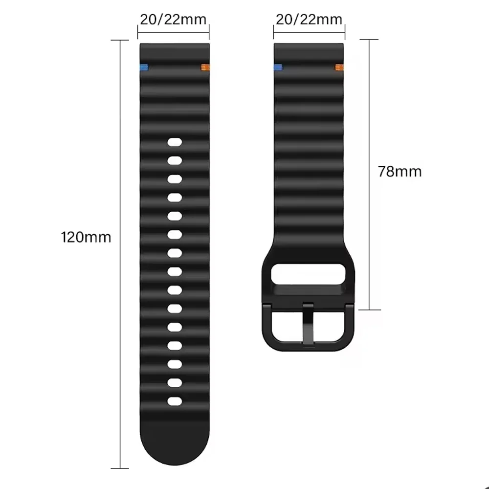 2pcs Wave Strap For POLAR Vant - Smartwatch X2 avaliação e preço