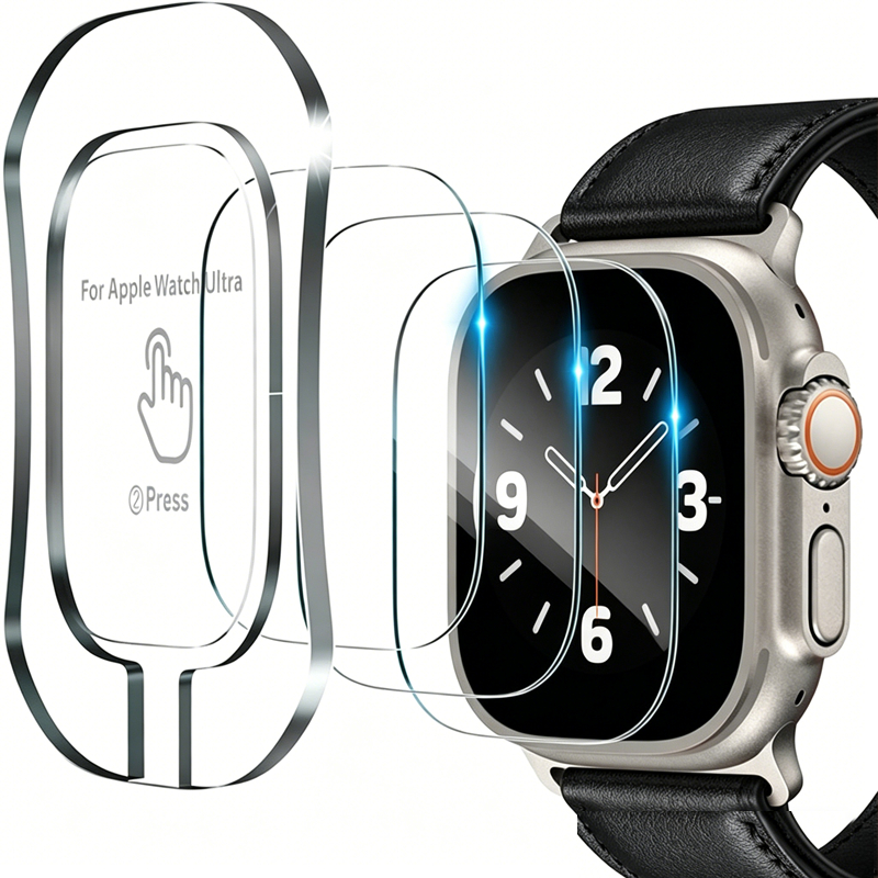 Tempered Glass for Apple Watch - Watch Case Bumper avaliação e preço