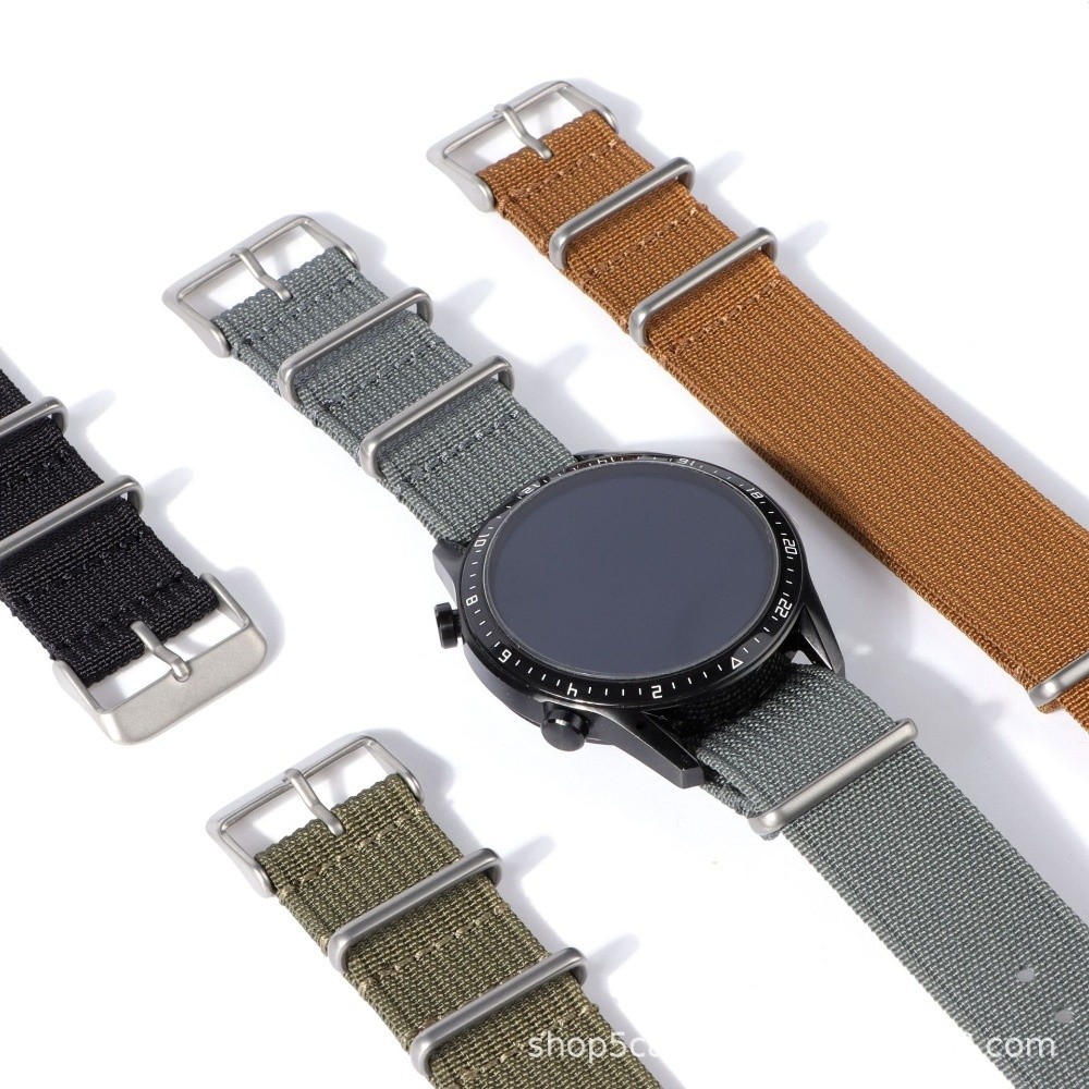 14/16/18/20/22mm NATO Watch Ba - Nylon Nato Strap avaliação e preço