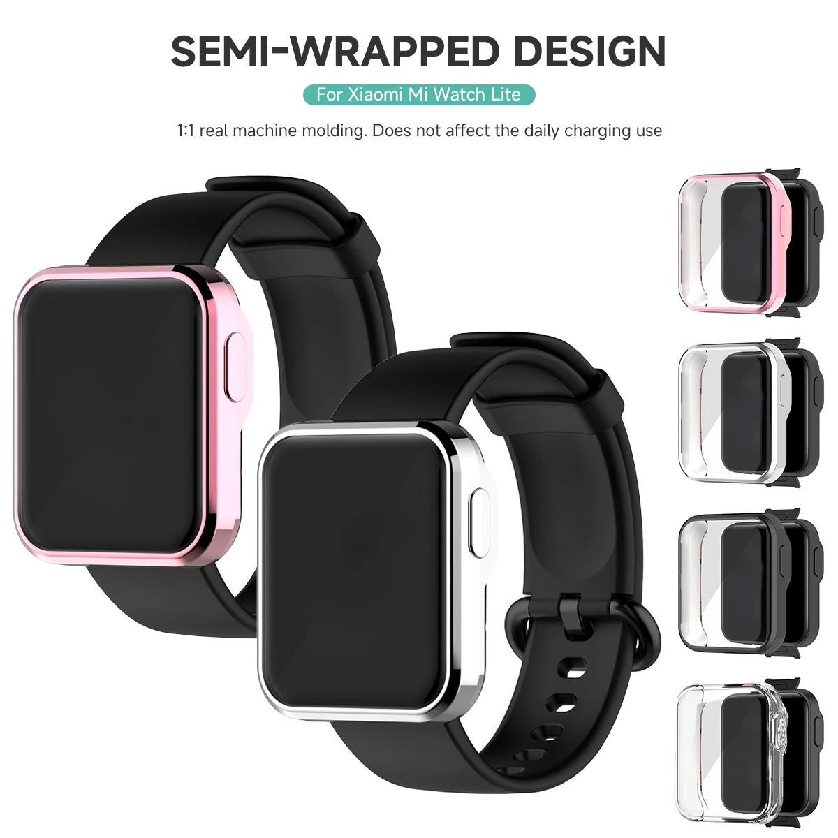 Case for Xiaomi Mi Watch Lite  - Xiaomi Smartwatch Accessories avaliação e preço