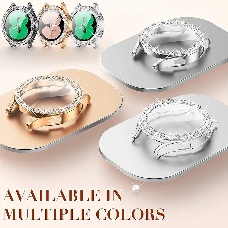Bling Diamond Case for Samsung - Accessories For Galaxy Watch 5 avaliação e preço