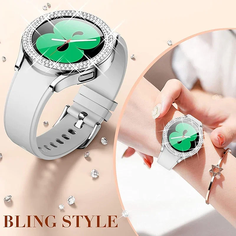 Bling Diamond Case for Samsung - Accessories For Galaxy Watch 5 avaliação e preço