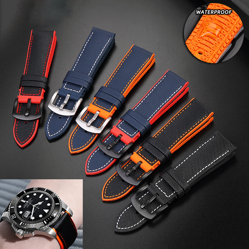 For Omega Tissot MIDO IWC Watc - Nylon Nato Strap avaliação e preço